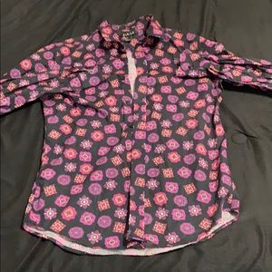 Men’s Forever 21 “Kaleidoscope” Button up Sz S